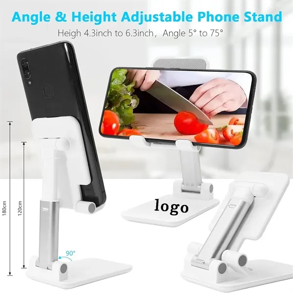 Retractable Foldable Desktop Phone Stand - Retractable Foldable Desktop Phone Stand - Image 1 of 4