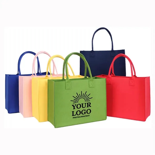 Tote Bag Felt Storage Handbag - Tote Bag Felt Storage Handbag - Image 0 of 1