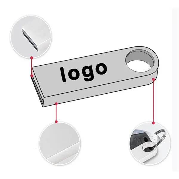 64GB Customizable Enterprise USB Flash Drive - 64GB Customizable Enterprise USB Flash Drive - Image 2 of 4