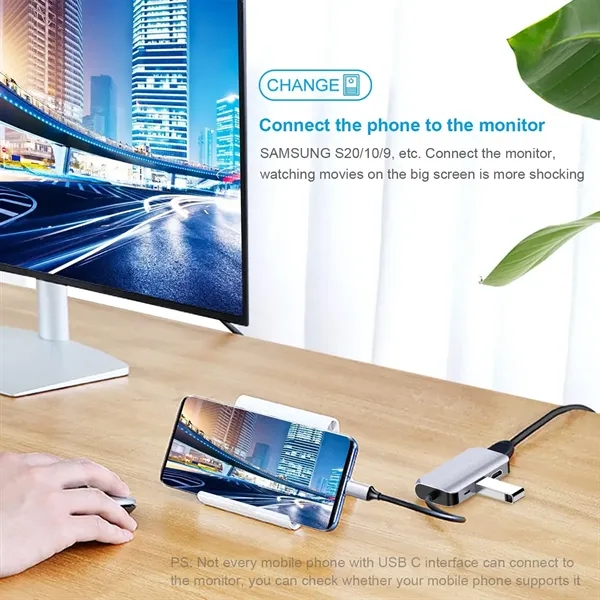 Type-C 7-in-1 Docking Station - Type-C 7-in-1 Docking Station - Image 3 of 4