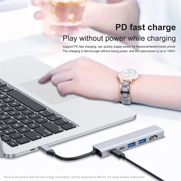Type-C 7-in-1 Docking Station - Type-C 7-in-1 Docking Station - Image 4 of 4