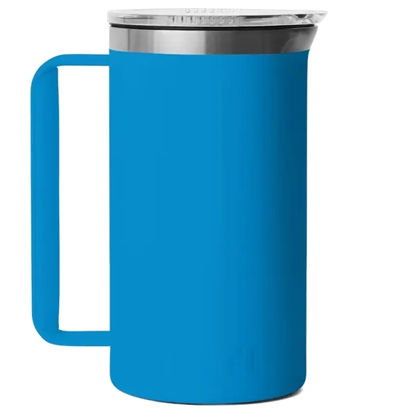 34 Oz YETI® Stainless Steel Insulated French Press Twist Lid - 34 Oz YETI® Stainless Steel Insulated French Press Twist Lid - Image 3 of 11