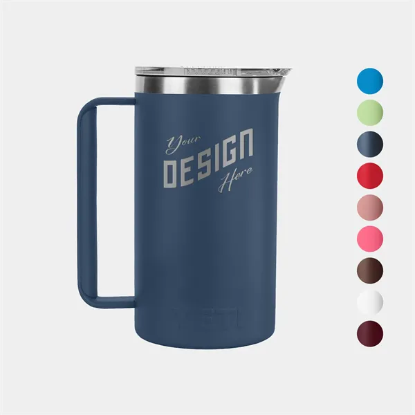34 Oz YETI® Stainless Steel Insulated French Press Twist Lid - 34 Oz YETI® Stainless Steel Insulated French Press Twist Lid - Image 0 of 11