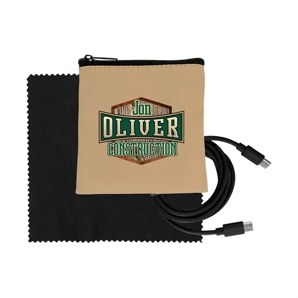 Tan Executive C to C Cable & Cloth Set - Tan Executive C to C Cable & Cloth Set - Image 1 of 18