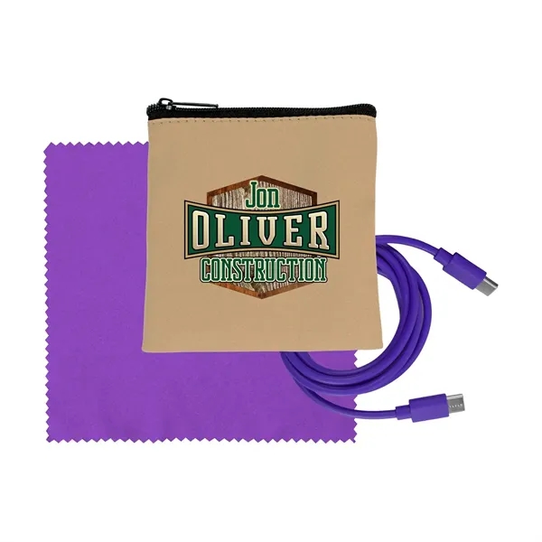 Tan Executive C to C Cable & Cloth Set - Tan Executive C to C Cable & Cloth Set - Image 10 of 18