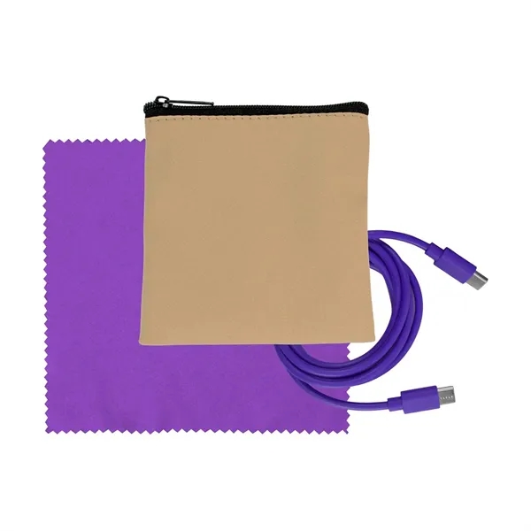 Tan Executive C to C Cable & Cloth Set - Tan Executive C to C Cable & Cloth Set - Image 11 of 18