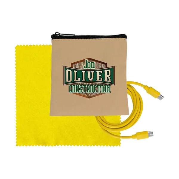 Tan Executive C to C Cable & Cloth Set - Tan Executive C to C Cable & Cloth Set - Image 16 of 18