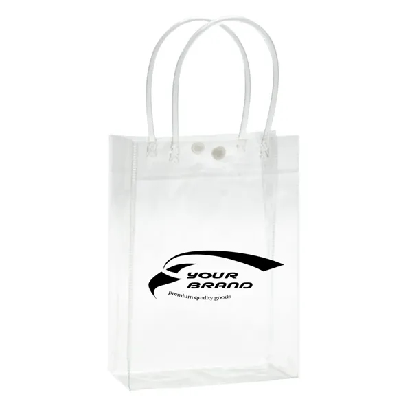 Transparent Thickened Tote Bag For Shopping And Storage - Transparent Thickened Tote Bag For Shopping And Storage - Image 0 of 4