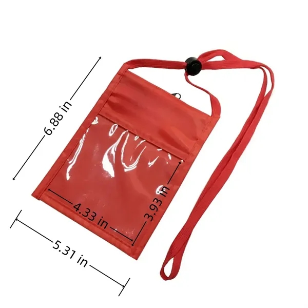 Waterproof Multi Purpose Neck Pouch For Travel And Outdoors - Waterproof Multi Purpose Neck Pouch For Travel And Outdoors - Image 1 of 4