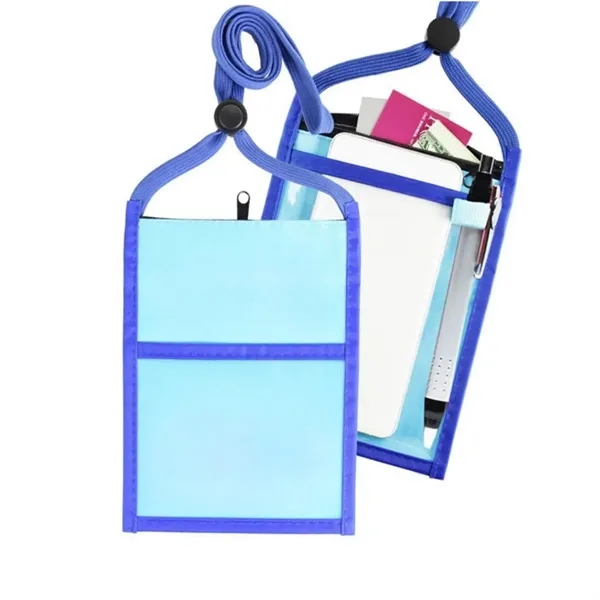 Waterproof Multi Purpose Neck Pouch For Travel And Outdoors - Waterproof Multi Purpose Neck Pouch For Travel And Outdoors - Image 2 of 4