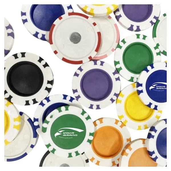 Ball Marker Set Poker Chip Edition Great Golf Gift - Ball Marker Set Poker Chip Edition Great Golf Gift - Image 2 of 2
