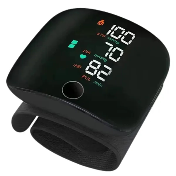 LED Large Screen Portable Home Wrist Blood Pressure Monitor - LED Large Screen Portable Home Wrist Blood Pressure Monitor - Image 0 of 3