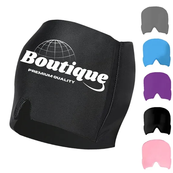 Physical Cooling Gel Head Cover Ice Cold Compress Cap - Physical Cooling Gel Head Cover Ice Cold Compress Cap - Image 0 of 3