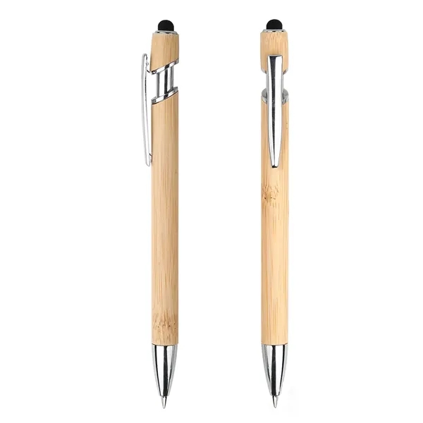 Custom engraving Eco-Friendly Bamboo Stylus Pen " - Custom engraving Eco-Friendly Bamboo Stylus Pen " - Image 2 of 2