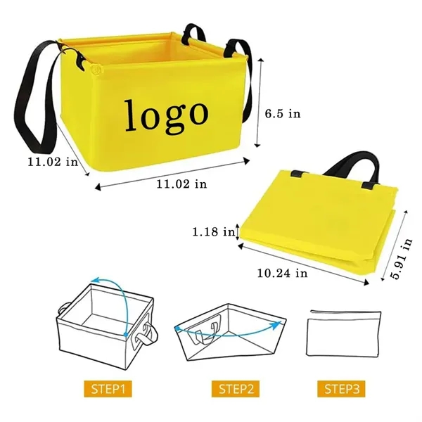 Portable Collapsible Camping Bucket - Portable Collapsible Camping Bucket - Image 1 of 3
