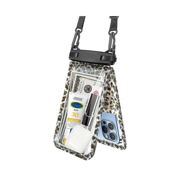 Double Space Waterproof Phone Pouch w/ Touch Screen Window - Double Space Waterproof Phone Pouch w/ Touch Screen Window - Image 4 of 5