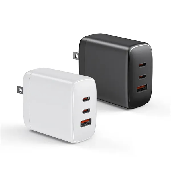65W Triple-Port Fast Charging Adapter (ACC Series) - 65W Triple-Port Fast Charging Adapter (ACC Series) - Image 0 of 4
