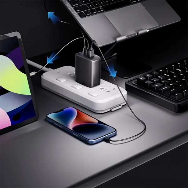 65W Triple-Port Fast Charging Adapter (ACC Series) - 65W Triple-Port Fast Charging Adapter (ACC Series) - Image 4 of 4