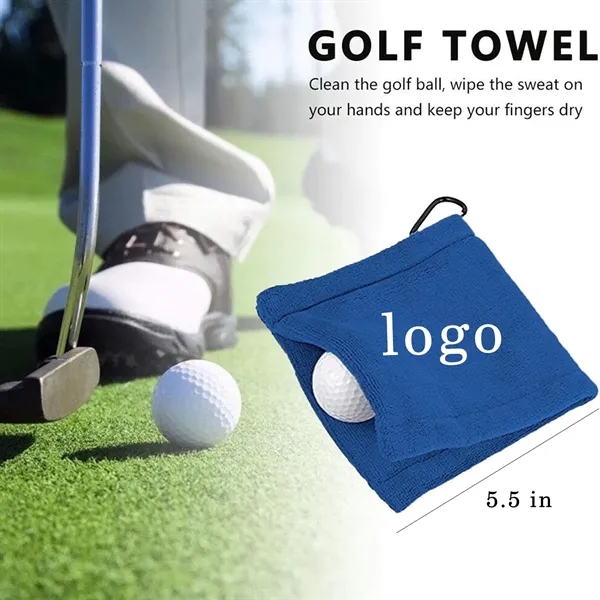 Microfiber Golf Cleaning Towel - Microfiber Golf Cleaning Towel - Image 1 of 3