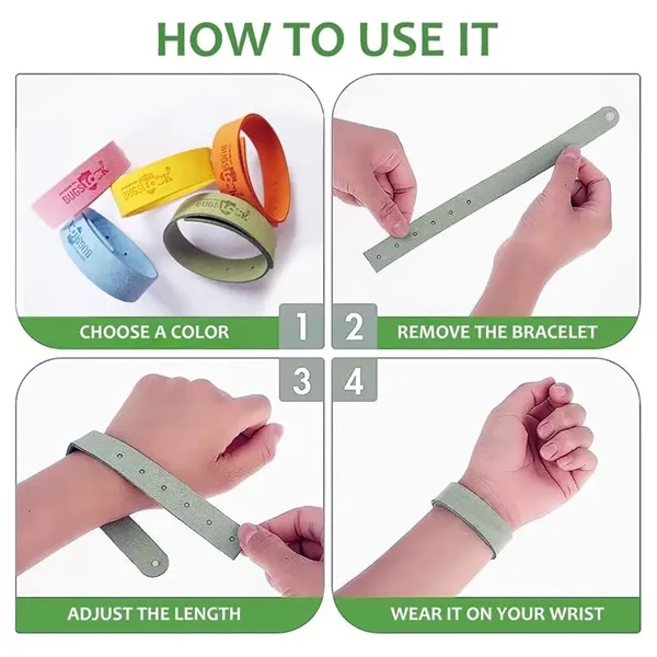 Plant Essential Oil Fiber Bracelet - Plant Essential Oil Fiber Bracelet - Image 3 of 4