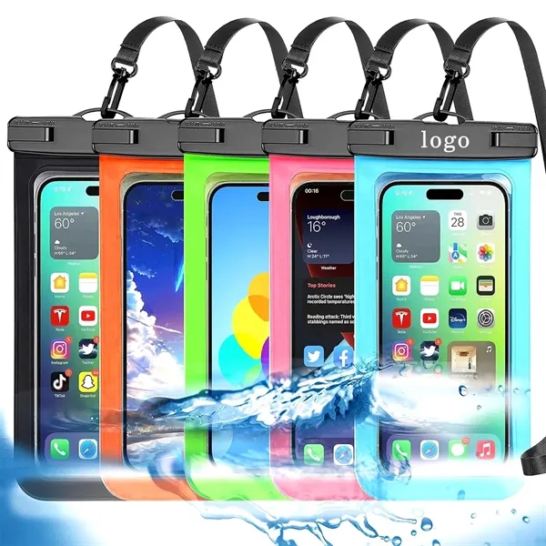 Touchscreen Waterproof Phone Pouch - Touchscreen Waterproof Phone Pouch - Image 0 of 3