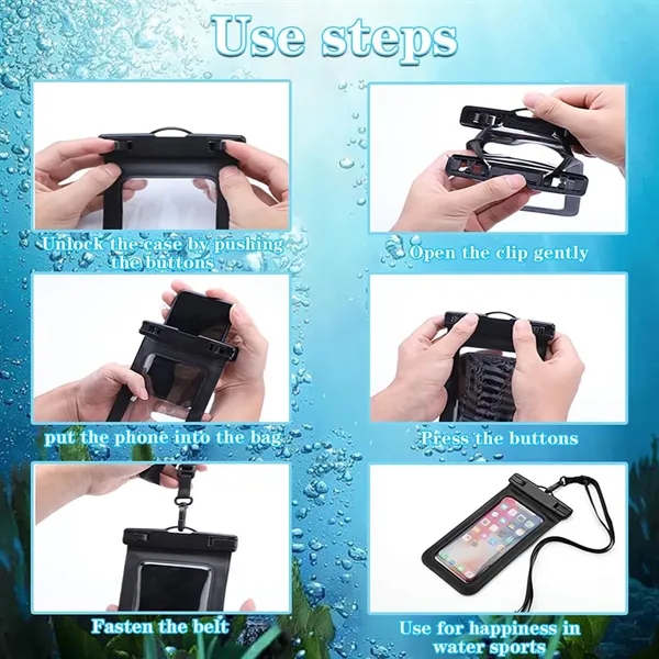 Touchscreen Waterproof Phone Pouch - Touchscreen Waterproof Phone Pouch - Image 2 of 3