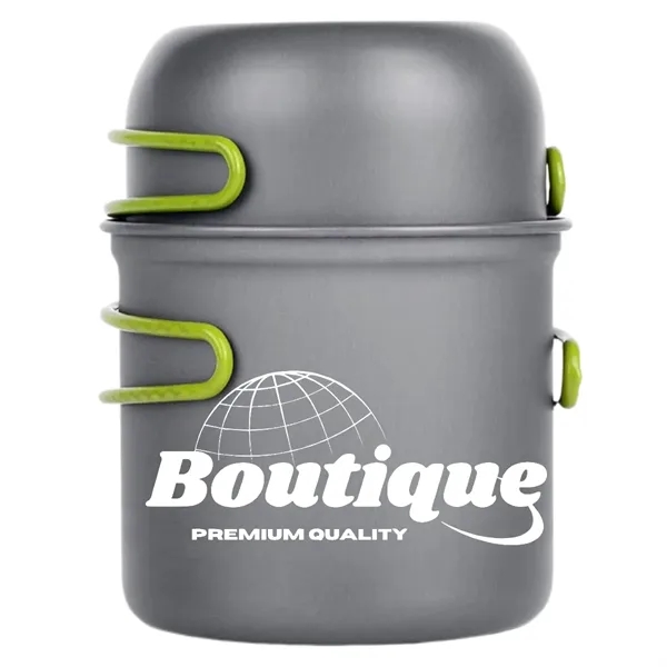 Foldable Outdoor Cooking Pot And Camping Cookware Set - Foldable Outdoor Cooking Pot And Camping Cookware Set - Image 0 of 3