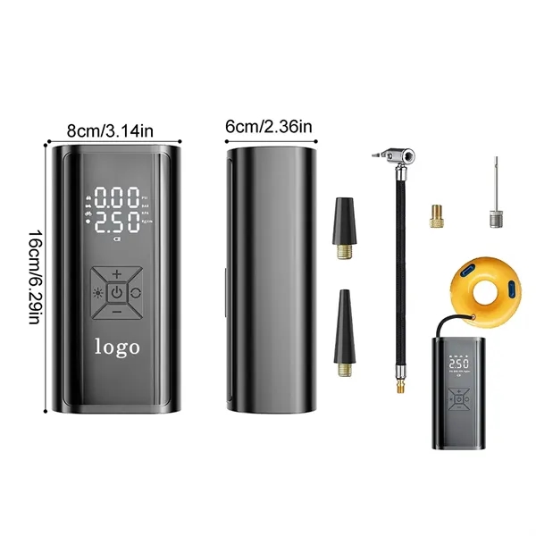 Portable Wireless Digital Display Car Tire Inflator - Portable Wireless Digital Display Car Tire Inflator - Image 1 of 4