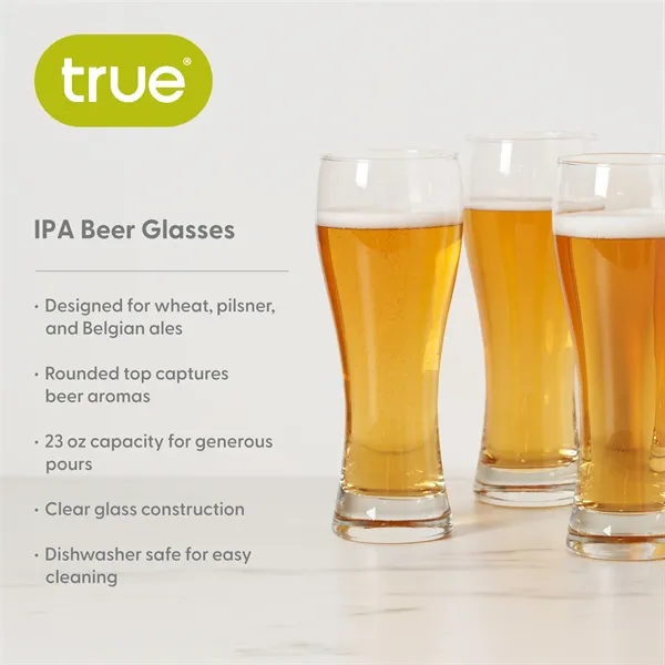 True® Wheat Beer Glass - True® Wheat Beer Glass - Image 7 of 10