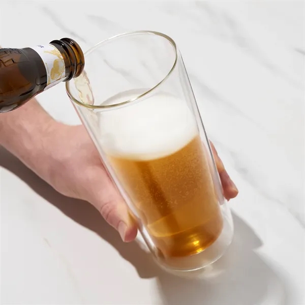 True® Double Walled Beer Pint Glass - True® Double Walled Beer Pint Glass - Image 5 of 7