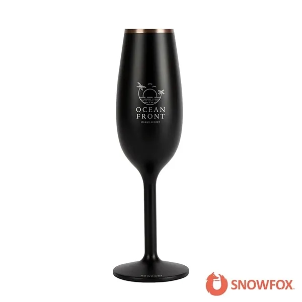 Snowfox® 6 oz. Insulated Champagne Flute - Snowfox® 6 oz. Insulated Champagne Flute - Image 1 of 5