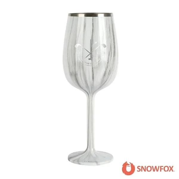 Snowfox® 12 oz. Insulated Stemmed Wine Glass - Snowfox® 12 oz. Insulated Stemmed Wine Glass - Image 4 of 4