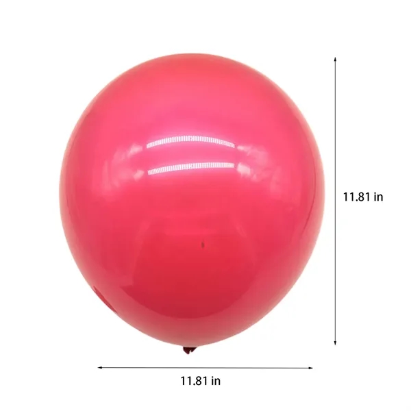 Matte Finish 12 Inch Latex Balloons For Party Decor - Matte Finish 12 Inch Latex Balloons For Party Decor - Image 1 of 7