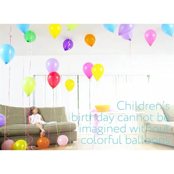 Matte Finish 12 Inch Latex Balloons For Party Decor - Matte Finish 12 Inch Latex Balloons For Party Decor - Image 3 of 7