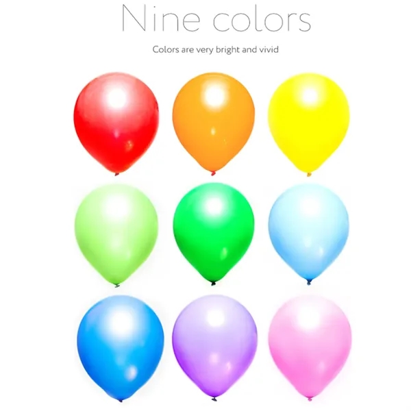 Matte Finish 12 Inch Latex Balloons For Party Decor - Matte Finish 12 Inch Latex Balloons For Party Decor - Image 5 of 7