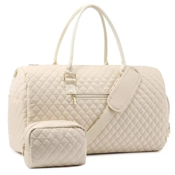 Pink Carry On Overnight Bag for Women with Toiletry - Pink Carry On Overnight Bag for Women with Toiletry - Image 1 of 5