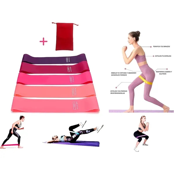 Elastic Yoga Fitness Stretch Resistance Band - Elastic Yoga Fitness Stretch Resistance Band - Image 2 of 3