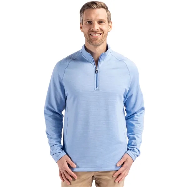 Cutter & Buck Peshastin Fleece Mens Half Zip Pullover - Cutter & Buck Peshastin Fleece Mens Half Zip Pullover - Image 1 of 7