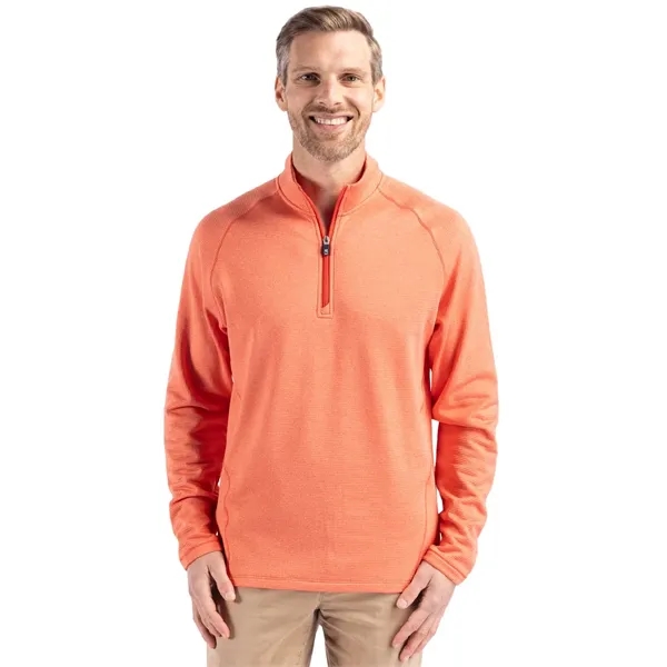 Cutter & Buck Peshastin Fleece Mens Half Zip Pullover - Cutter & Buck Peshastin Fleece Mens Half Zip Pullover - Image 2 of 7