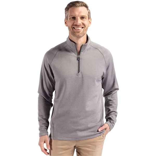 Cutter & Buck Peshastin Fleece Mens Half Zip Pullover - Cutter & Buck Peshastin Fleece Mens Half Zip Pullover - Image 4 of 7