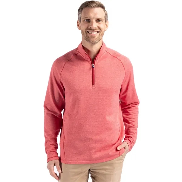 Cutter & Buck Peshastin Fleece Mens Half Zip Pullover - Cutter & Buck Peshastin Fleece Mens Half Zip Pullover - Image 7 of 7