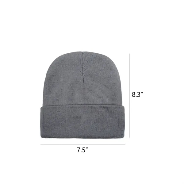 Unisex Knitted Beanie - Unisex Knitted Beanie - Image 1 of 1