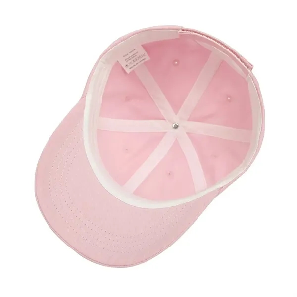 Baseball Cap for Kids Adjustable Washed Cotton Toddler Hat - Baseball Cap for Kids Adjustable Washed Cotton Toddler Hat - Image 3 of 3