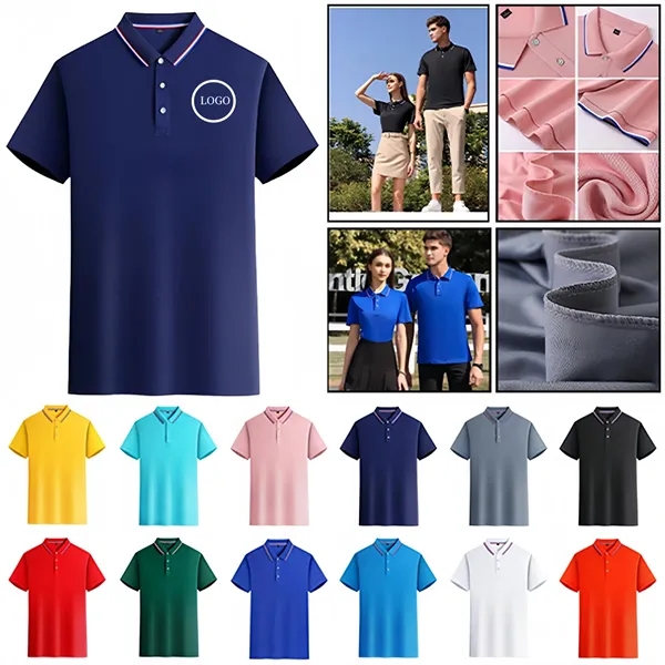 Men's Quick-Dry Polo Work Shirt (S-4XL) - Men's Quick-Dry Polo Work Shirt (S-4XL) - Image 0 of 8