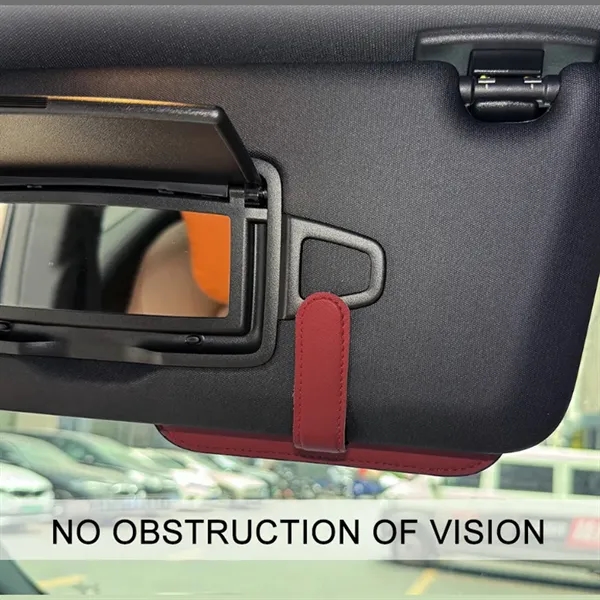 Sunglasses Holder with Clip for Car Visor - Sunglasses Holder with Clip for Car Visor - Image 2 of 4