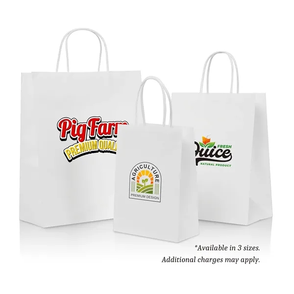 Twisted Handle Kraft Shopper Bag - Twisted Handle Kraft Shopper Bag - Image 2 of 8