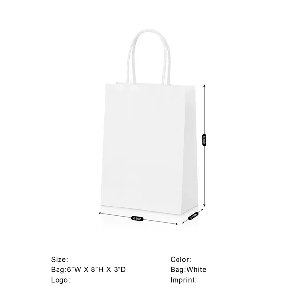 Twisted Handle Kraft Shopper Bag - Twisted Handle Kraft Shopper Bag - Image 8 of 8