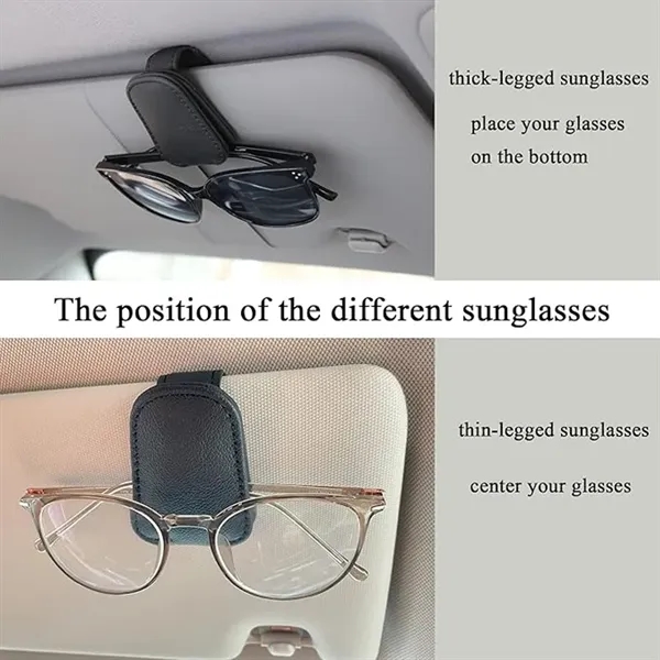 Magnetic Sunglasses Holder and Ticket Card Clip - Magnetic Sunglasses Holder and Ticket Card Clip - Image 1 of 4