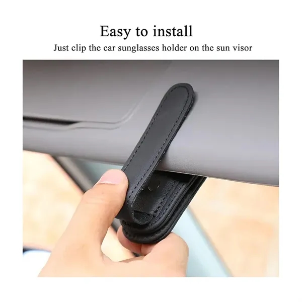 Magnetic Sunglasses Holder and Ticket Card Clip - Magnetic Sunglasses Holder and Ticket Card Clip - Image 3 of 4