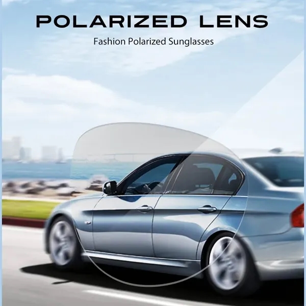 Polarized Sports Sunglasses with strap and UV Protection - Polarized Sports Sunglasses with strap and UV Protection - Image 5 of 5